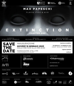 Extinction Mostra evento Milano - Terrecotte Ripabianca - Deruta